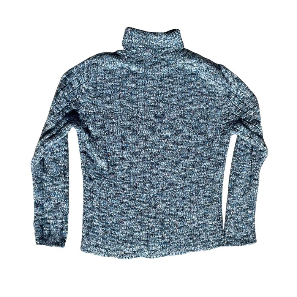 Chicos Womens Knit Turtleneck Sweater